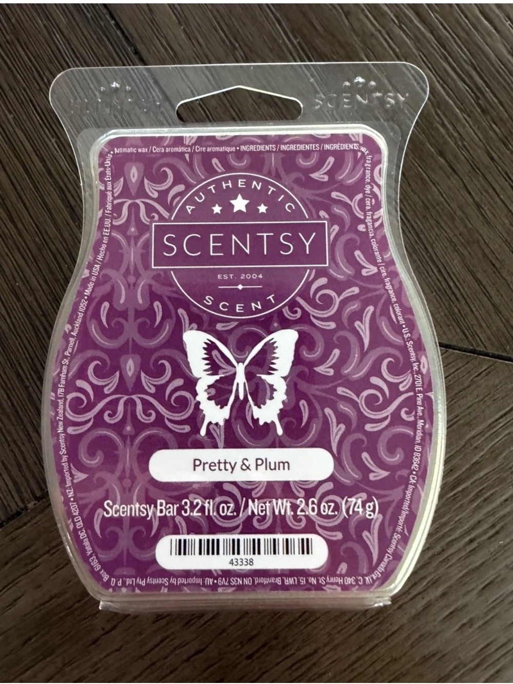 Scentsy Pretty & Plum Wax Bar